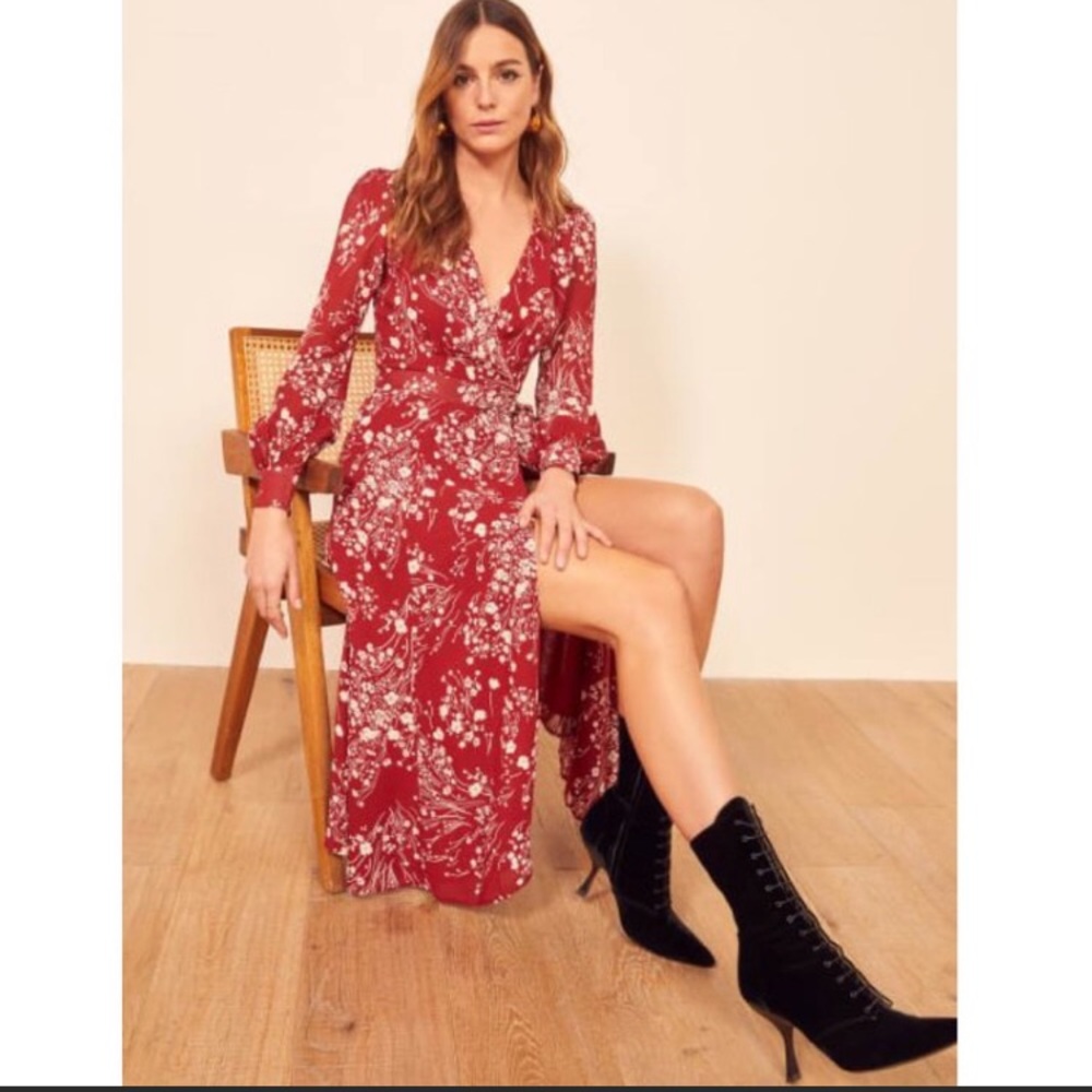 NWOT Reformation Wrap Dress
